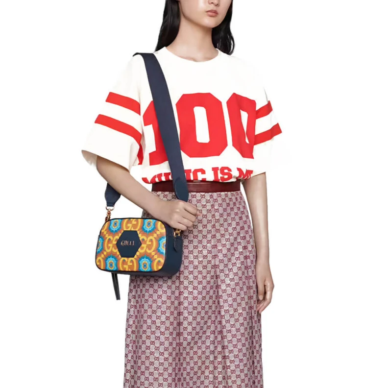 Replica bag 24 x 14.5 Gucci 100 Messenger Bag