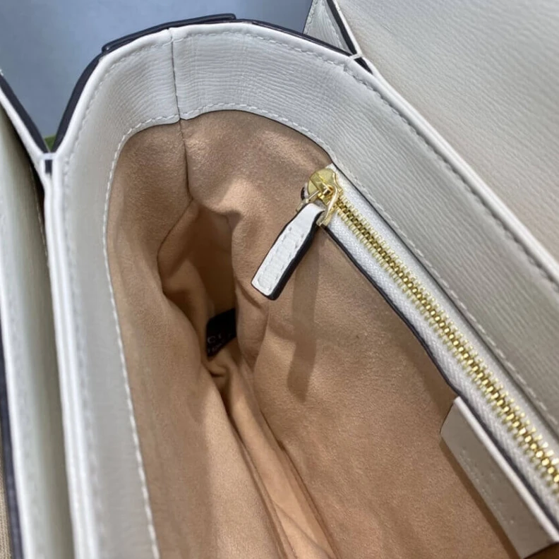 Kitlife ru   Gucci 1955 Horsebit White GG Supreme Canvas Shoulder Bag