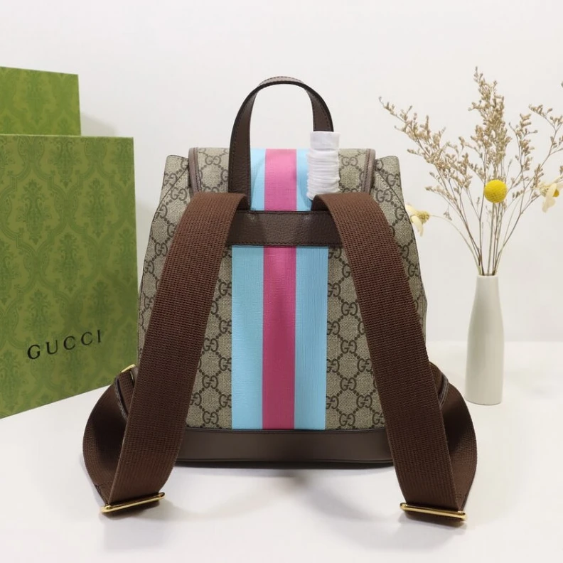 Louis vuitton locations Outside: Gucci Backpack with Interlocking G