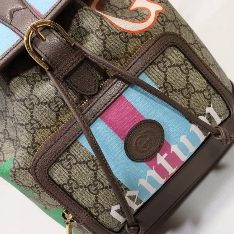Louis vuitton locations Outside: Gucci Backpack with Interlocking G