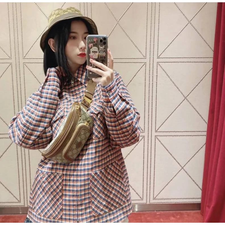 Replica bags lv Inside: f Gucci Belt Bag with Interlocking G in Brown GG Supreme