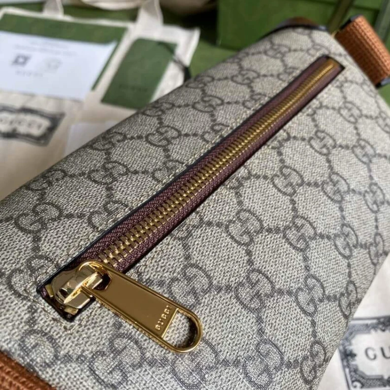 Replica bags lv Inside: f Gucci Belt Bag with Interlocking G in Brown GG Supreme