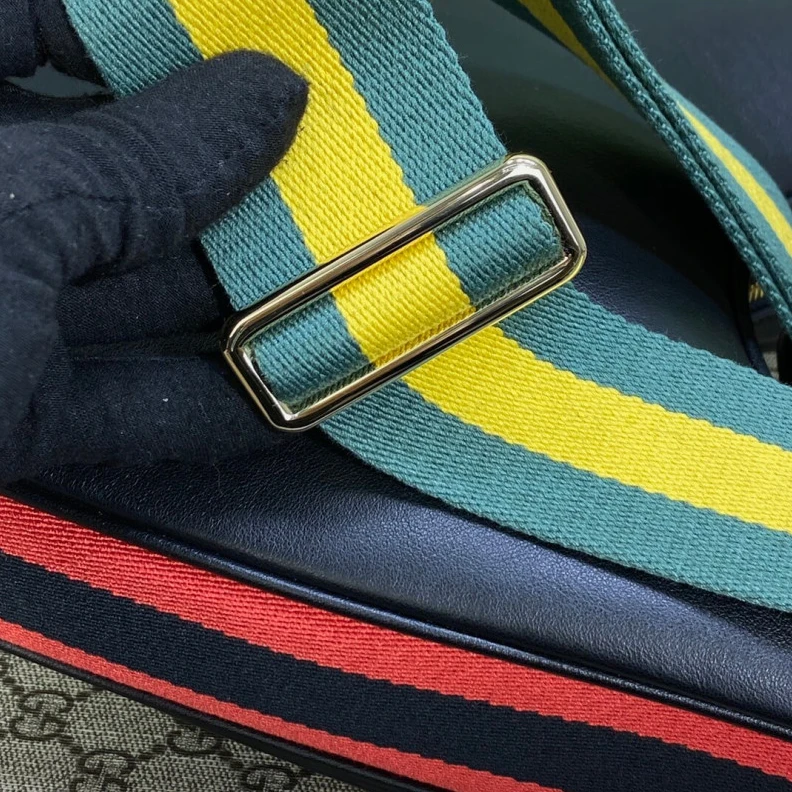 Top lv Black lea Gucci Black Leather Attache Medium Shoulder Bag