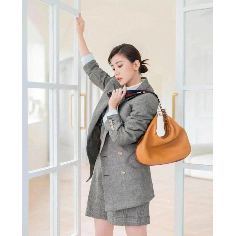 Replica bags lv This item Gucci Brown Leather Attache Medium Shoulder Bag