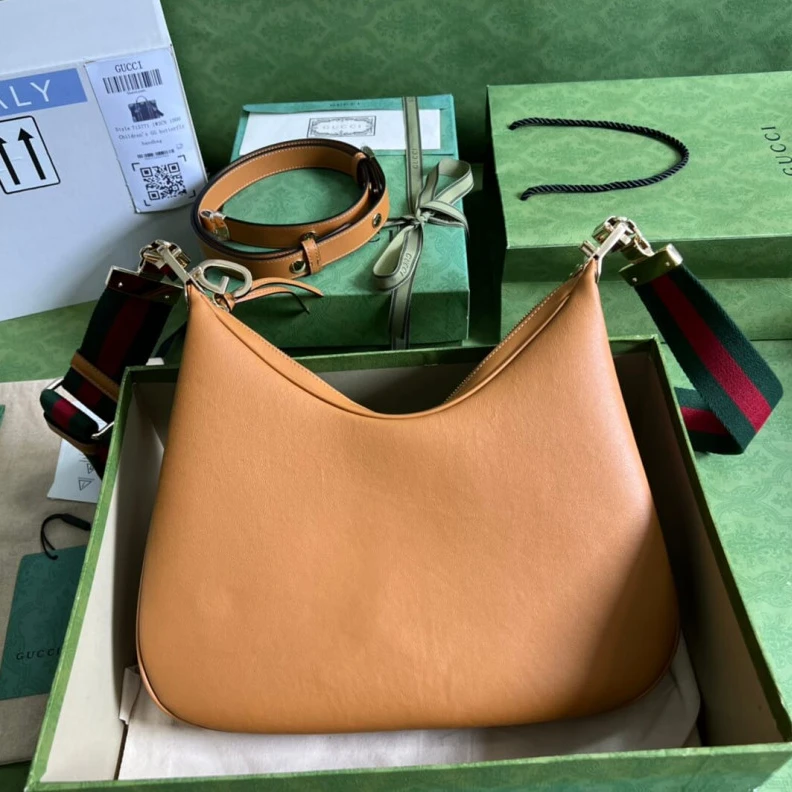Replica bags lv This item Gucci Brown Leather Attache Medium Shoulder Bag