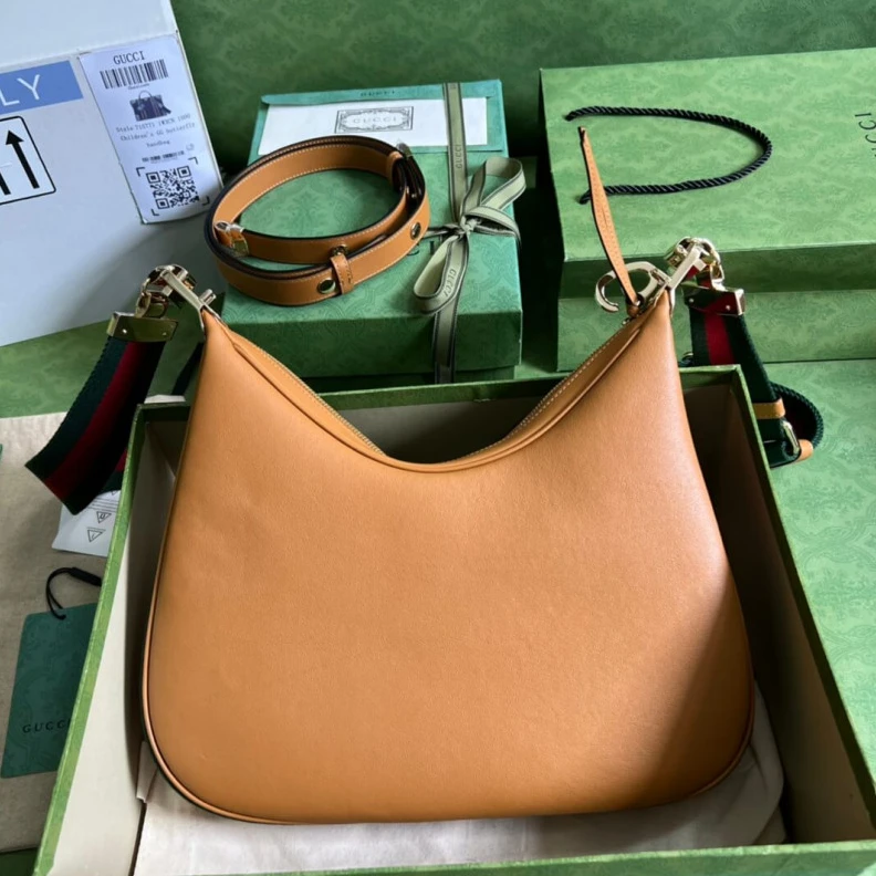 Replica bags lv This item Gucci Brown Leather Attache Medium Shoulder Bag