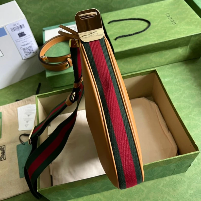 Replica bags lv This item Gucci Brown Leather Attache Medium Shoulder Bag