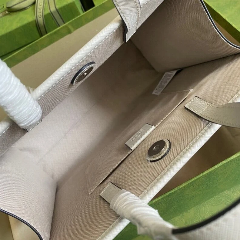 Replica bag Beige and Gucci Children's GG Heart Apple Pattern Tote