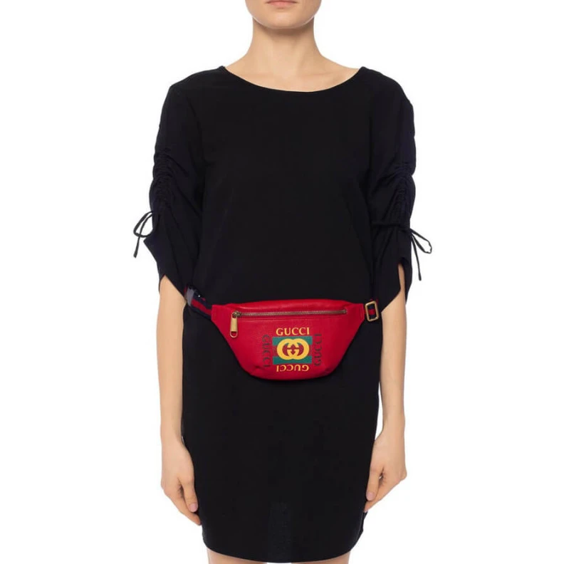 Lv belts replica Red belt b Gucci Coco Capitán Print Belt Bag Red