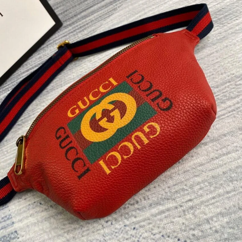 Lv belts replica Red belt b Gucci Coco Capitán Print Belt Bag Red