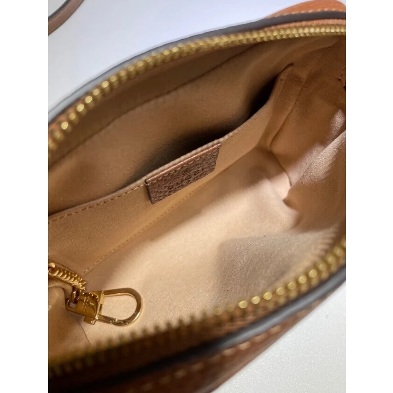 Top lv Goldtoned Gucci Denim Ophidia GG Mini Bag