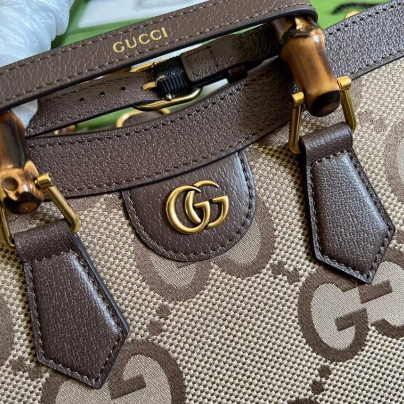Lv belts replica Camel and Gucci Diana Jumbo GG Mini Tote Bag