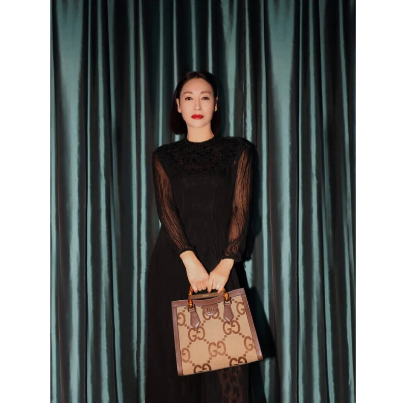 Replica bags lv Bamboo ha Gucci Diana Jumbo GG Small Tote Bag