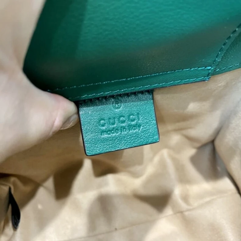 Kitlife Microfibe Gucci Diana Mini Tote Bag Green