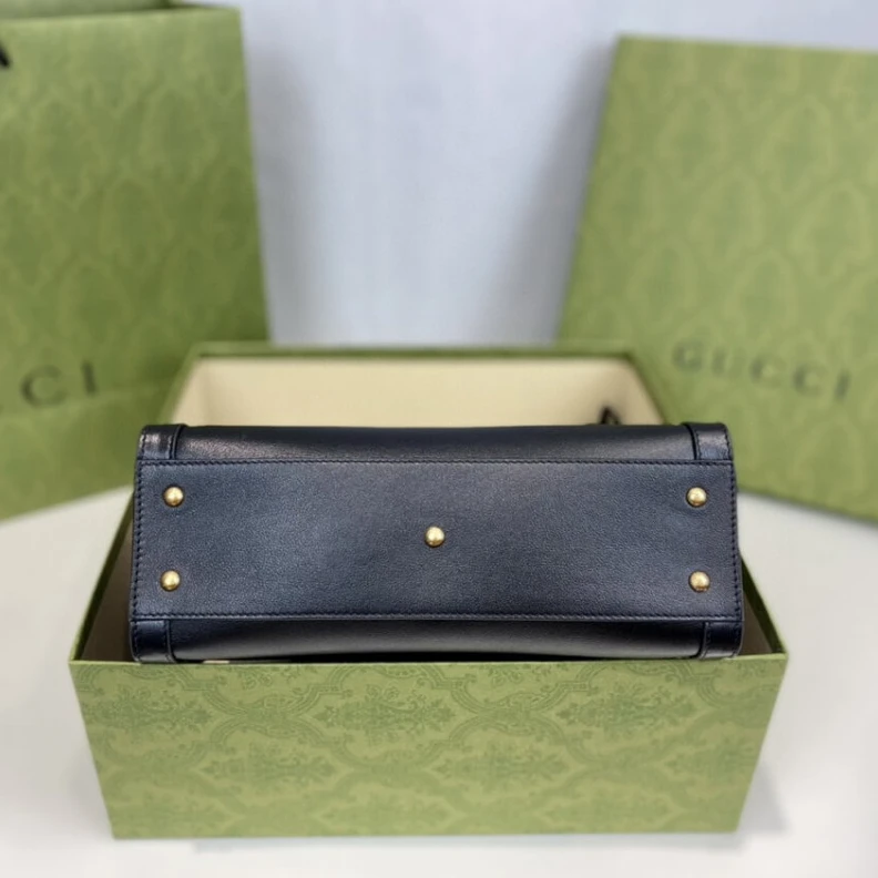 Louis vuitton locations Bamboo ha Gucci Diana Small Tote Bag Black