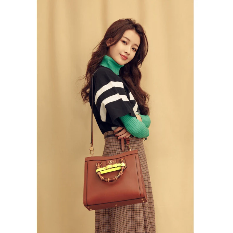 Kitlife ru Interior Gucci Diana Small Tote Bag Brown
