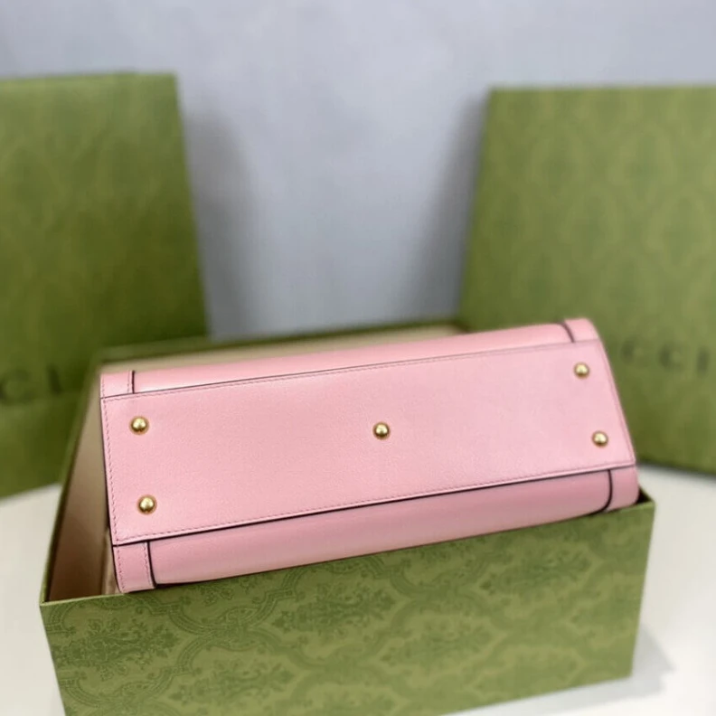 Replica bags Double G Gucci Diana Small Tote Bag Pink