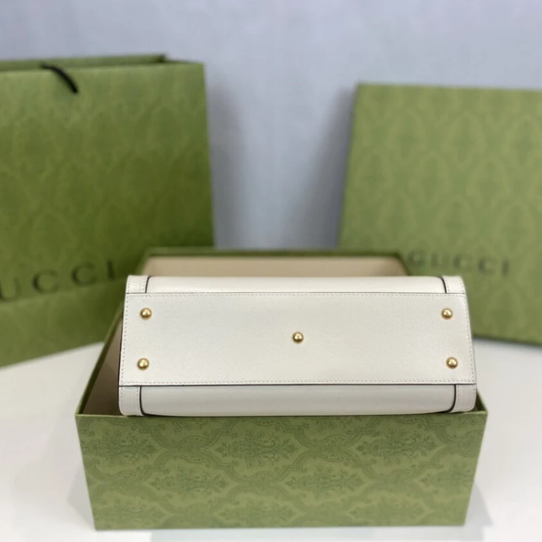 Replica bag White&nbs Gucci Diana Small Tote Bag White