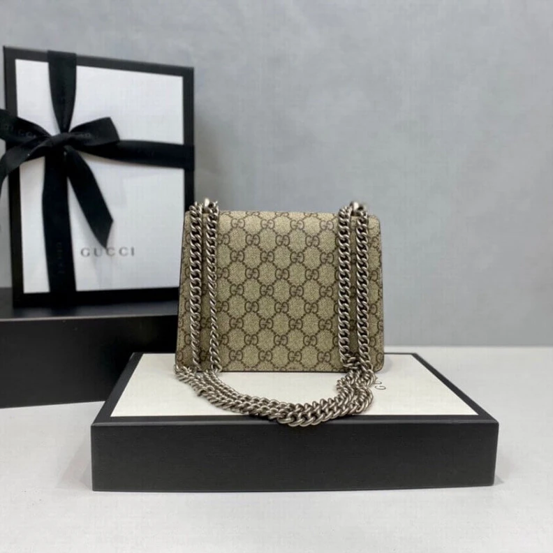Kitlife ru Beige ebo Gucci Dionysus GG Supreme Mini Bag Apricot