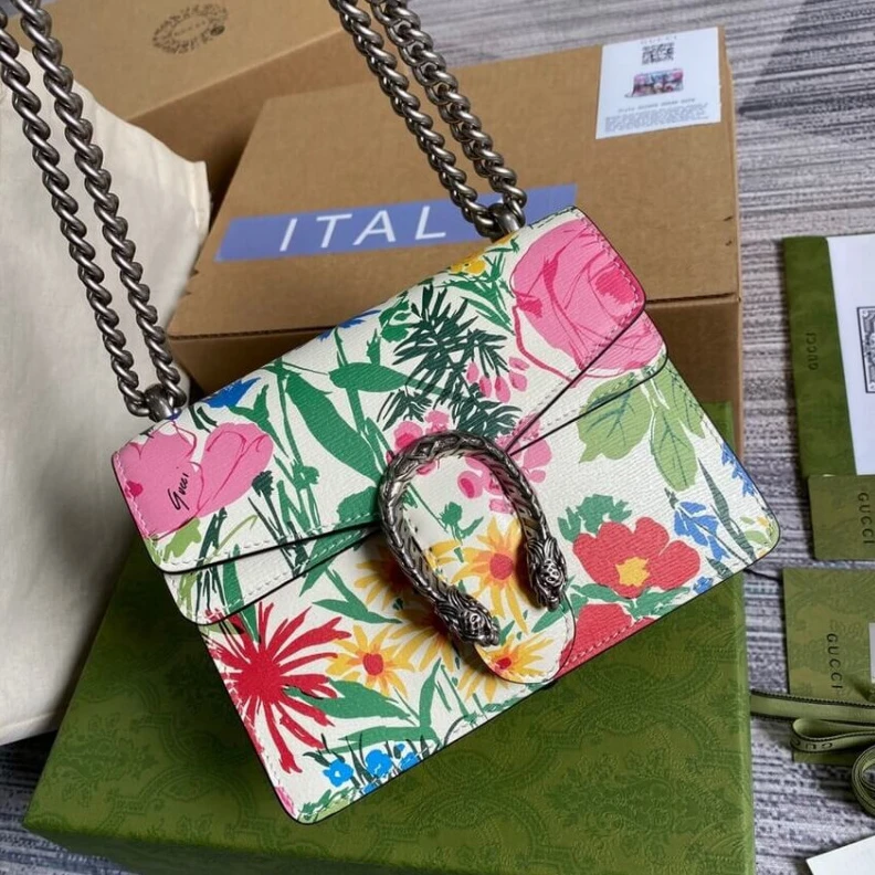 Lv belts replica Pin closu Gucci Dionysus Ken Scott Print Mini Bag