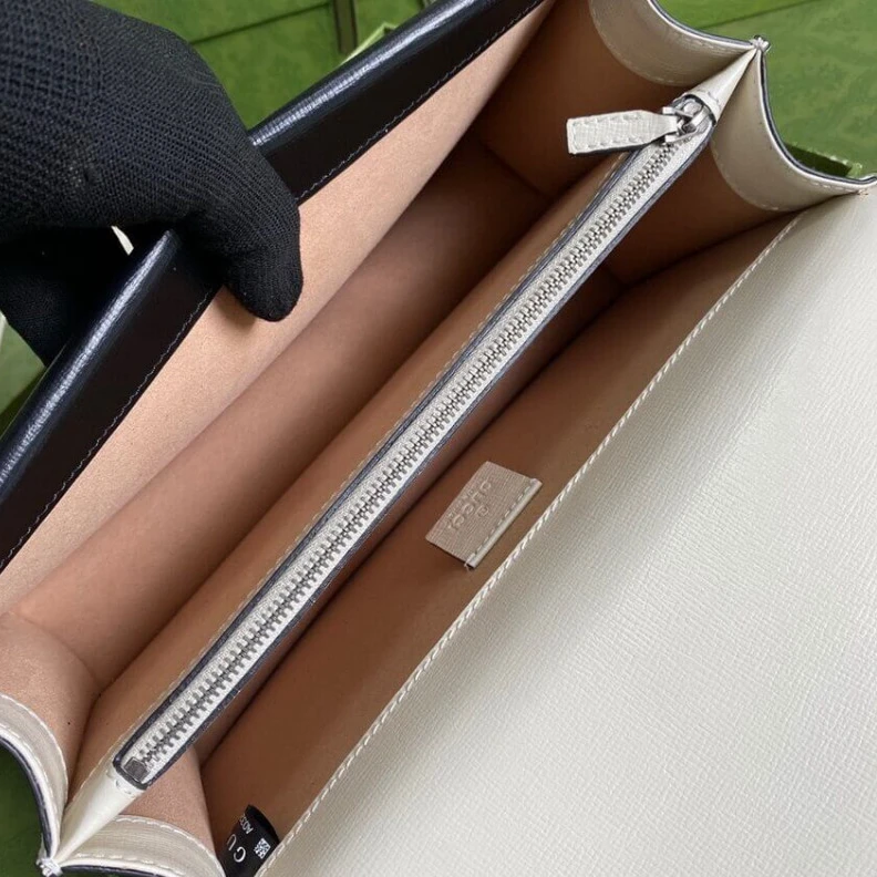 Lv belts replica Palladium Gucci Dionysus Small Shoulder Bag Orange White Leather