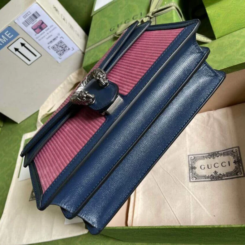 Louis vuitton locations Palladium Gucci Dionysus Small Shoulder Bag Pink Corduroy