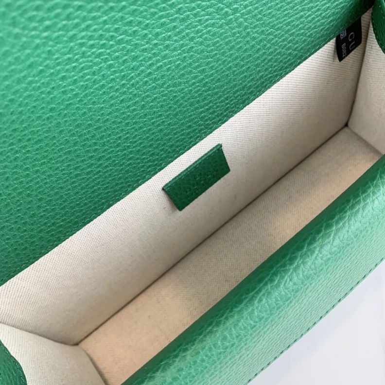 Lv belts replica Antique s Gucci Dionysus Small Shoulder Bag in Green Leather