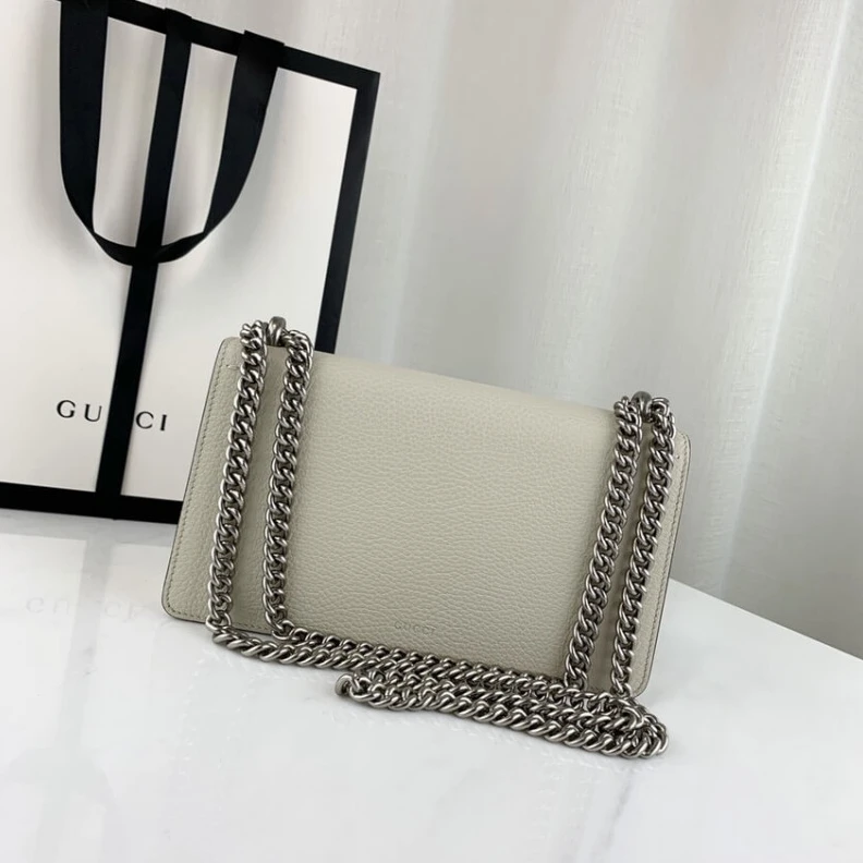 Kitlife ru Sliding c Gucci Dionysus Small Shoulder Bag in White Leather