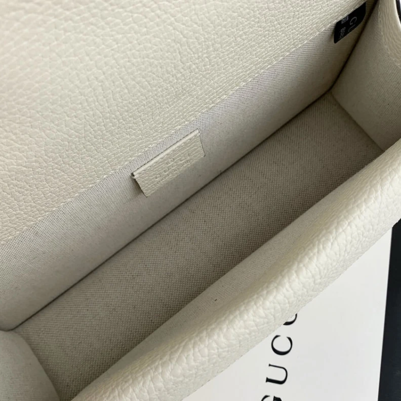 Kitlife ru Sliding c Gucci Dionysus Small Shoulder Bag in White Leather