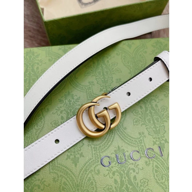 Replica bag Can be wo Gucci GG 20mm Belt with Double G Buckle