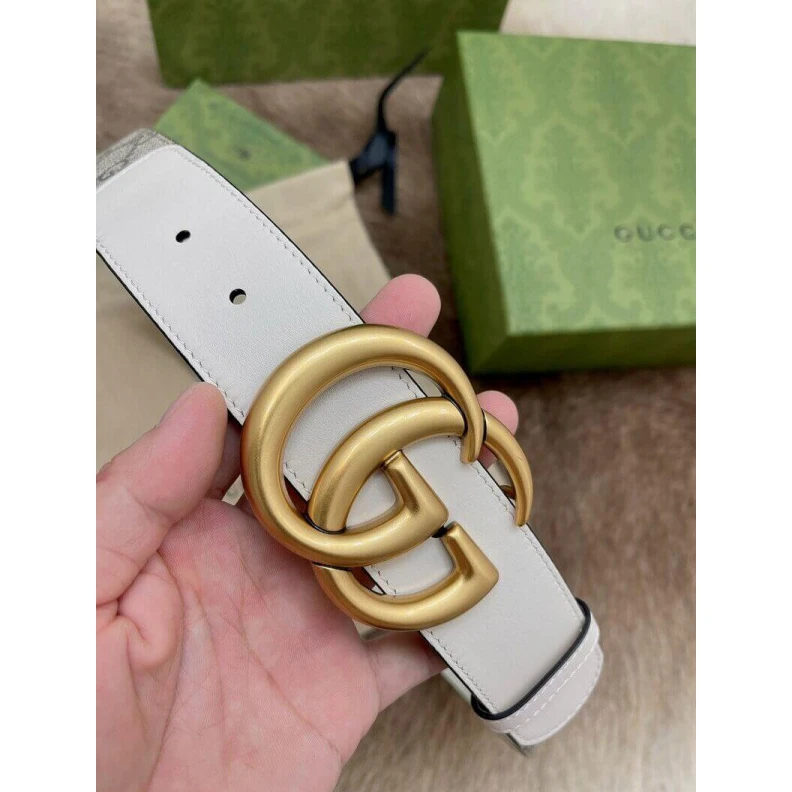 Kitlife ru Beige ebo Gucci GG 40mm Belt with Double G Buckle