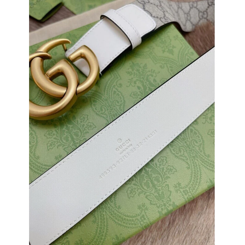 Kitlife ru Beige ebo Gucci GG 40mm Belt with Double G Buckle