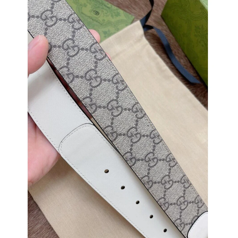 Kitlife ru Beige ebo Gucci GG 40mm Belt with Double G Buckle