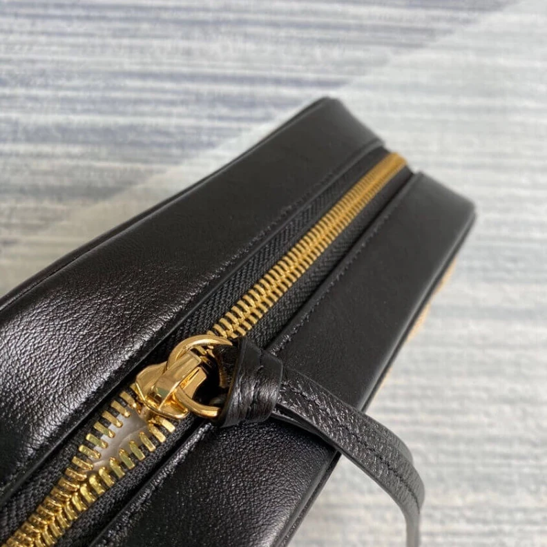 Louis vuitton locations 18 x 12 x Gucci GG Canvas Matelasse Mini Bag Black