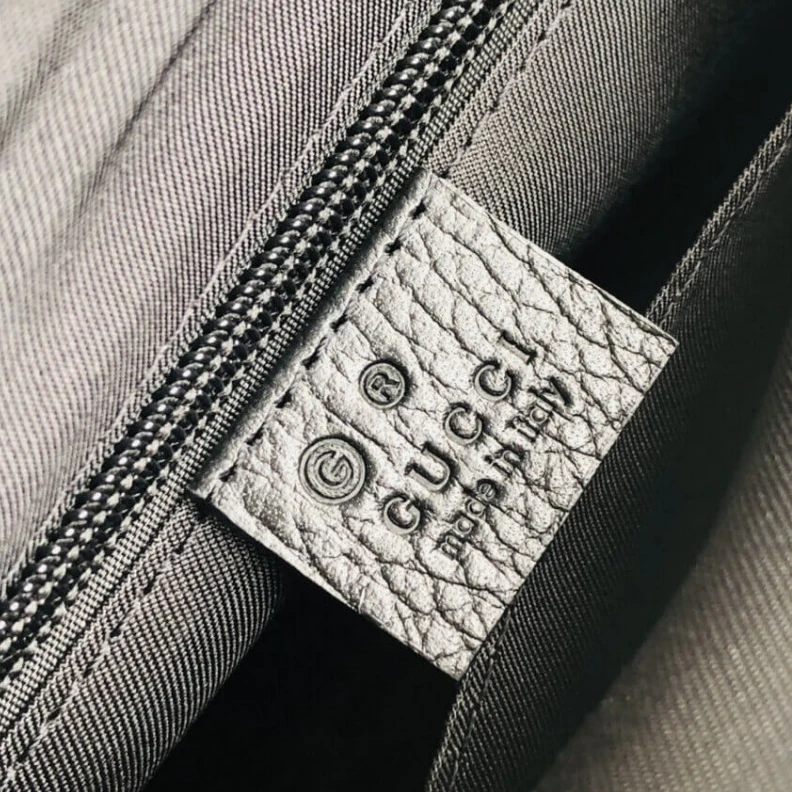 Replica bags lv Measureme Gucci GG Guccissima Black Nylon Small Messenger Bag 510335
