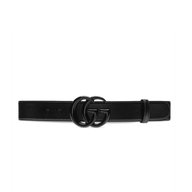 1.5" belt Gucci GG Marmont 40mm Wide Belt Black
