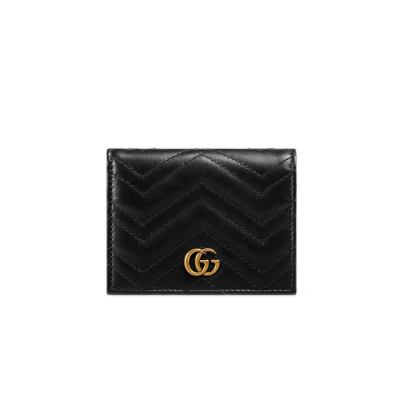 The GG Mar Gucci GG Marmont Card Case Wallet