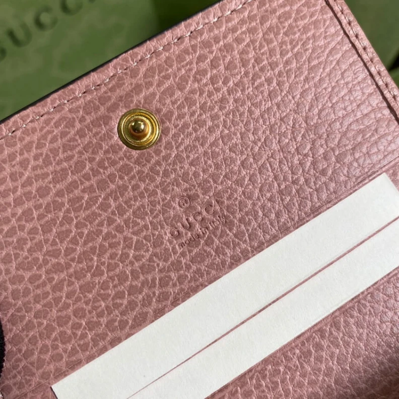 Top lv Snap clos Gucci GG Marmont Card Case Wallet
