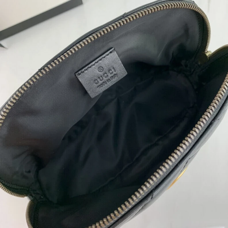 Kitlife ru Crafted fr Gucci GG Marmont Cosmetic Case Black