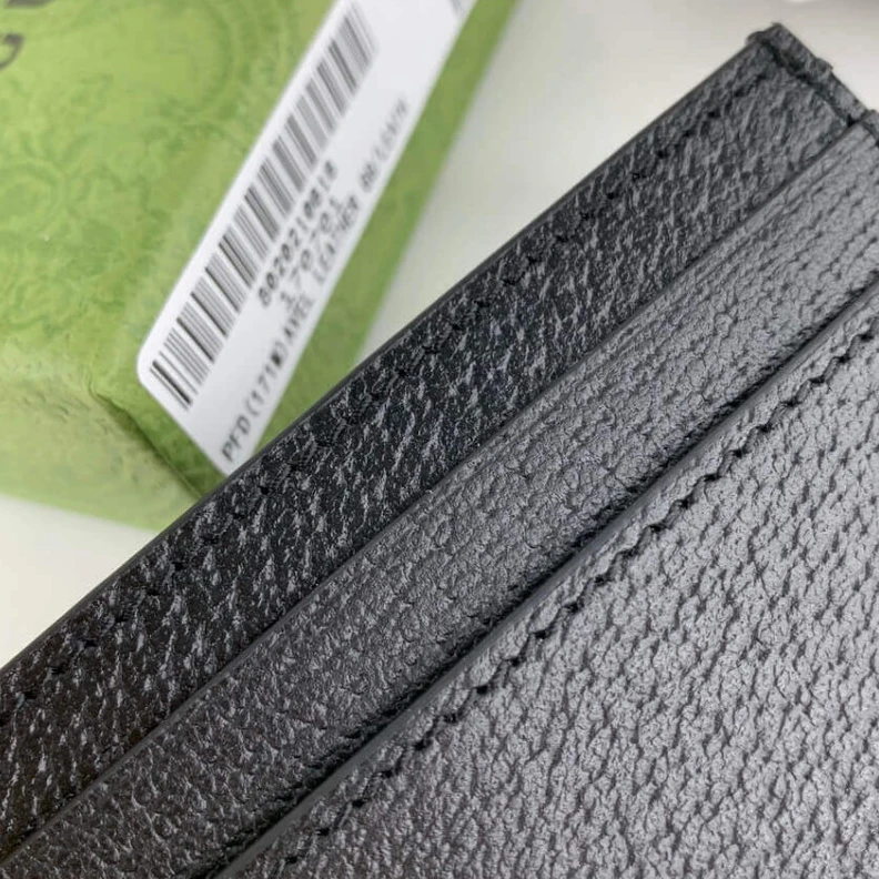 Louis vuitton locations Black met Gucci GG Marmont Metal-Free Tanned Leather Card Case