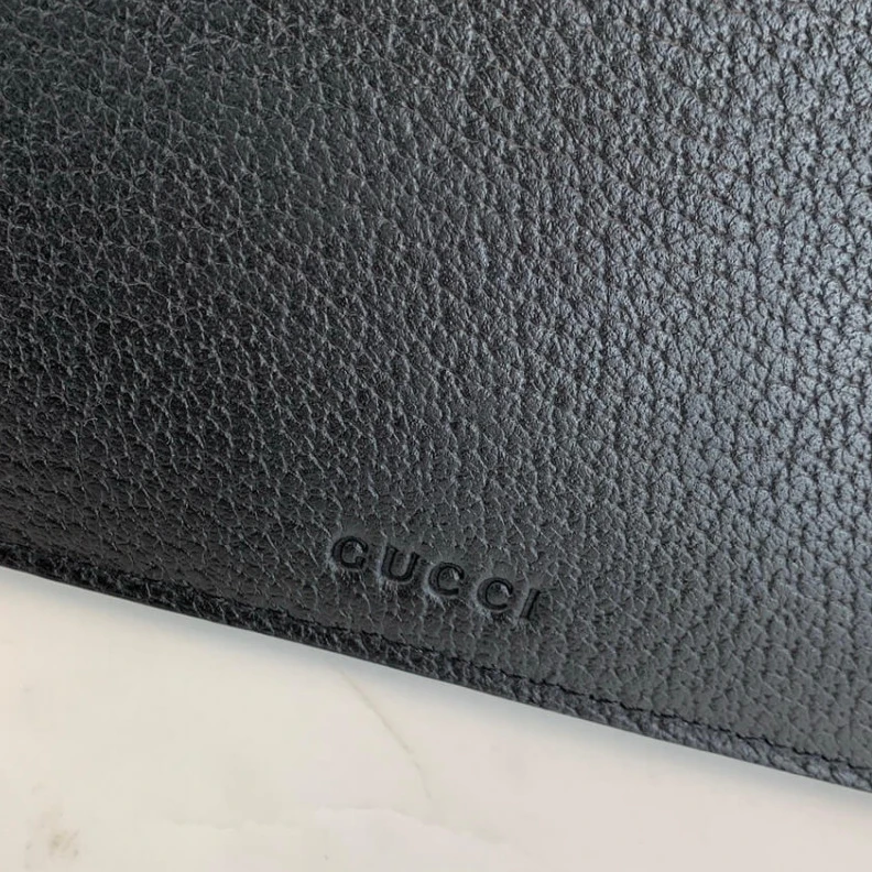 Kitlife ru Black met Gucci GG Marmont Metal-Free Tanned Leather Pouch