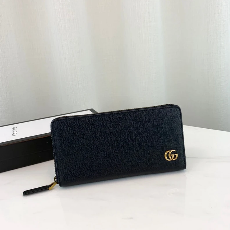 Kitlife ru Zip aroun Gucci GG Marmont Metal-Free Tanned Leather Zip Around Wallet