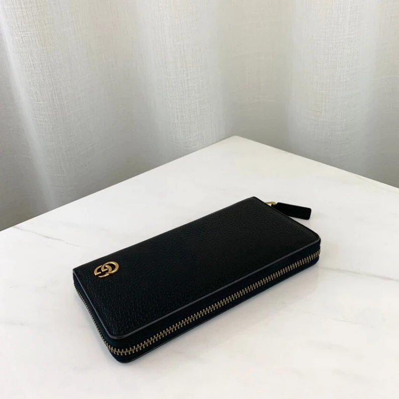 Kitlife ru Zip aroun Gucci GG Marmont Metal-Free Tanned Leather Zip Around Wallet