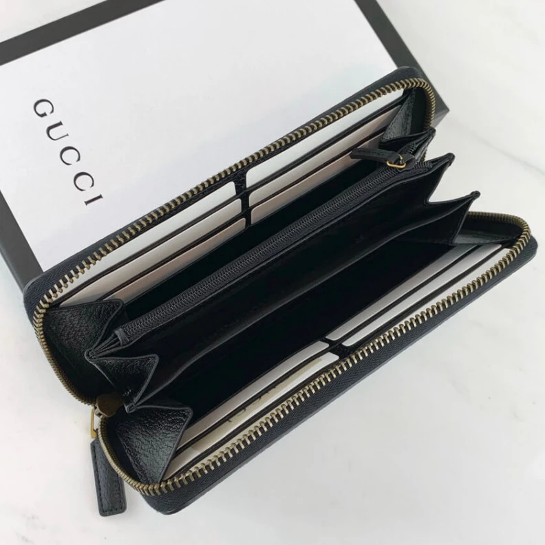 Kitlife ru Zip aroun Gucci GG Marmont Metal-Free Tanned Leather Zip Around Wallet