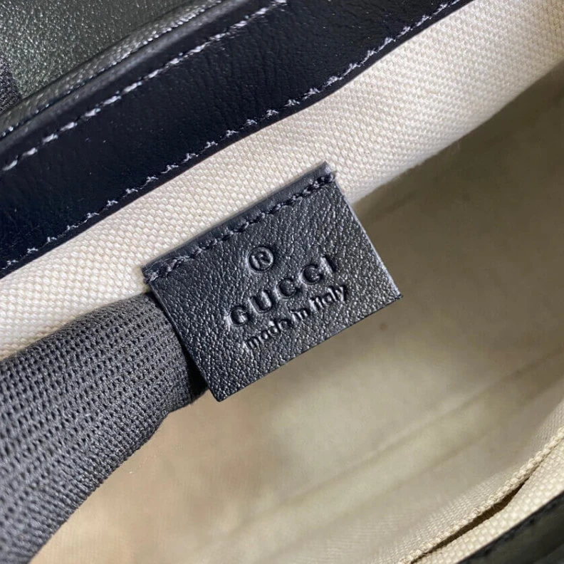 Kitlife ru Double G Gucci GG Marmont Mini Bag Butter and Pastel Blue Leather