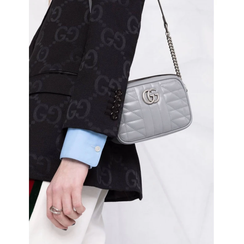 Top lv Zip closu Gucci GG Marmont Mini Shoulder Bag