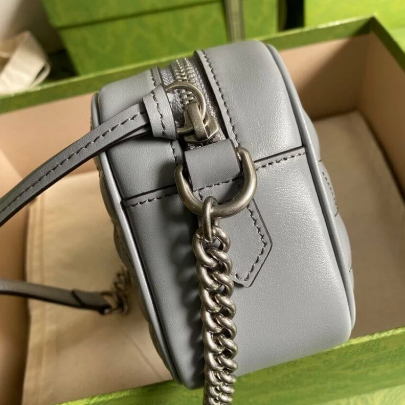 Top lv Zip closu Gucci GG Marmont Mini Shoulder Bag