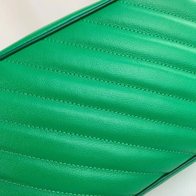 Louis vuitton locations Reminiscen Gucci GG Marmont Small Shoulder Bag Green and Emerald Leather