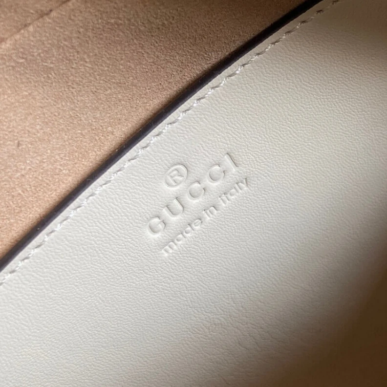 Louis vuitton locations White&nbs Gucci GG Marmont Small Shoulder Bag in White Leather