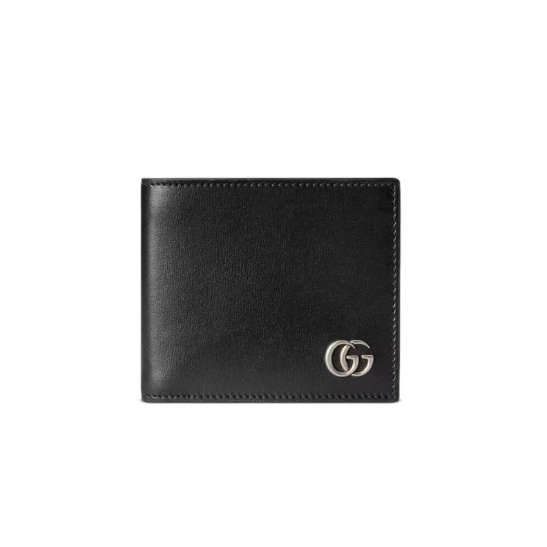Details fr Gucci GG Marmont Smooth Leather Bi-Fold Wallet